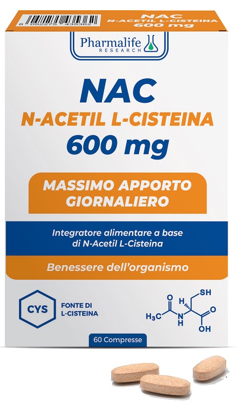 NAC 600MG 60 COMPRESSE - pharmaluna