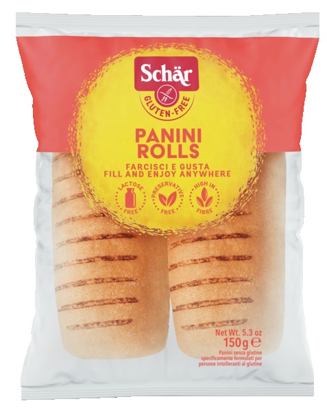 SCHAR PANINI ROLLS 2 PEZZI DA 75 G - pharmaluna