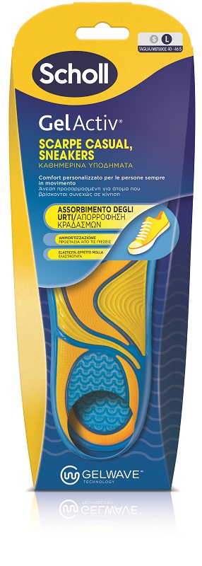SCHOLL GELACTIV SCARPE CASUAL SNEAKERS MISURA LARGE NUOVA SERIE 2025 1 PAIO - pharmaluna