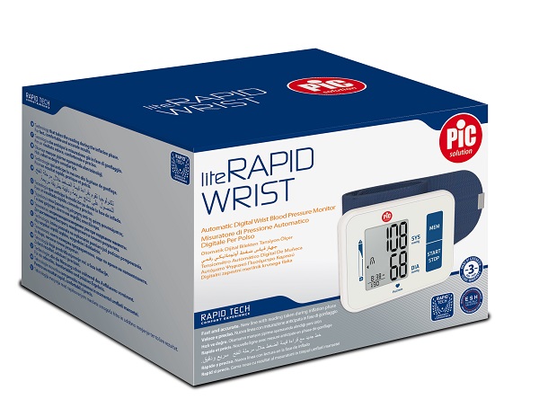 MISURATORE PRESSIONE AUTOMATICO LITERAPID WRIST - pharmaluna