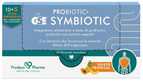 PROBIOTIC+ GSE SYMBIOTIC 15 FLACONCINI - pharmaluna