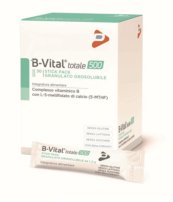 B-VITAL TOTALE 500 30 STICK PACK DA 1,2 G - pharmaluna