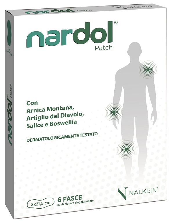 NARDOL PATCH 6 PEZZI - pharmaluna