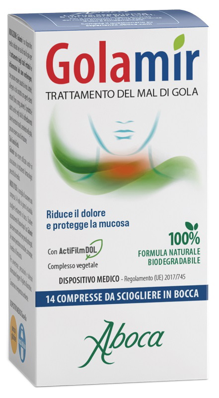 GOLAMIR 14 COMPRESSE OROSOLUBILI DA 1,5 G SENZA GLUTINE SENZA LATTOSIO - pharmaluna